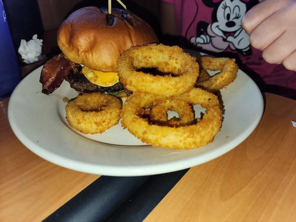 Burger and Rings